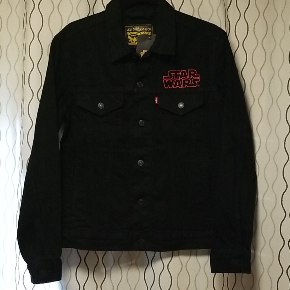 NEW Levi's x Star Wars Darth Vader Denim Jacket